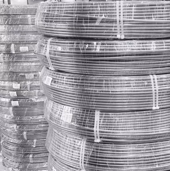 하향공 약품 주입관용 316L 나선형 파이프